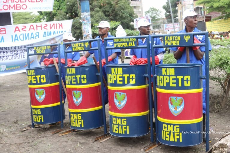 Vol des poubelles publiques, au lendemain de leur installation par la mairie de Bunia