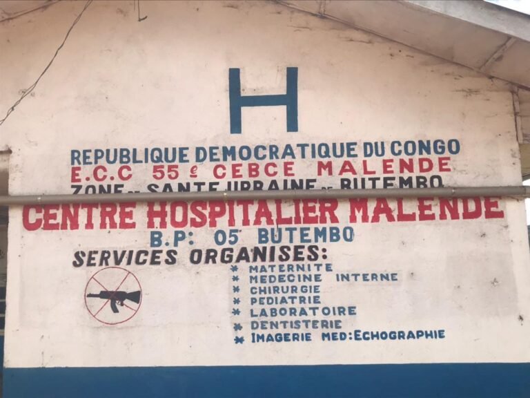 Butembo : attaque armée contre un centre d’isolement pour les cas suspects d’Ebola à l’Hôpital général de Kitatumba
