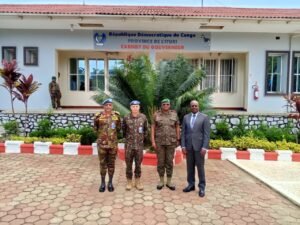 La sécurité et la réponse à l’épidémie d’Ebola au cœur des échanges le gouverneur de l’Ituri et la MONUSCO